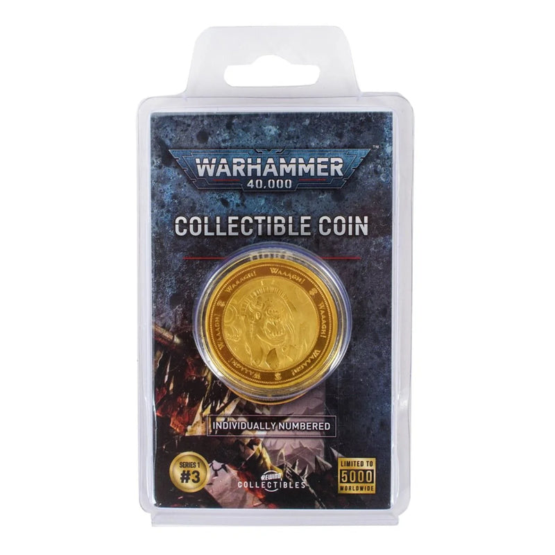 Warhammer 40,000: Orks Collectible Coin | AAA Merchandise