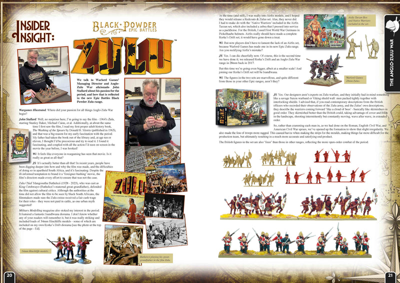 Wargames Illustrated WI466 October 2026 (with Epic Battles: Zulu! Frame)