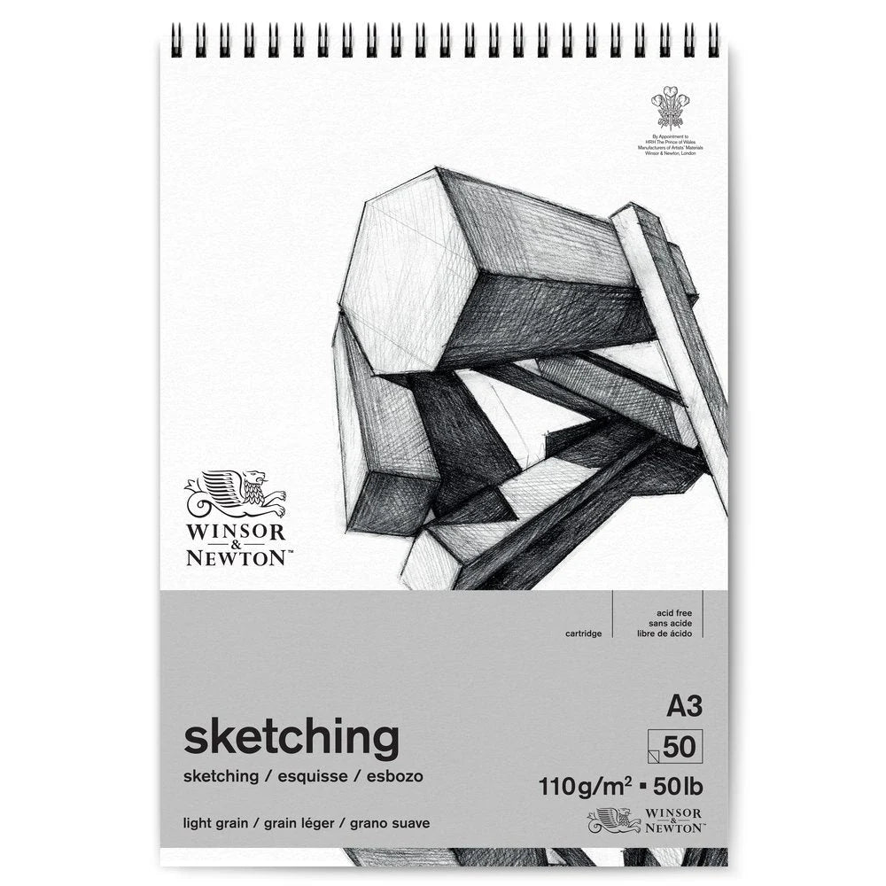 Winsor & Newton Sketch Pad 110gsm A3 50 Sheets