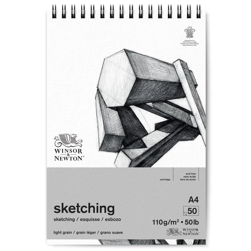 Winsor & Newton Sketch Pad 110gsm A4 50 Sheets