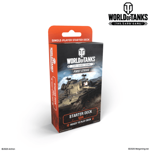 World of Tanks: The Card Game - First Strike Starter Deck USA