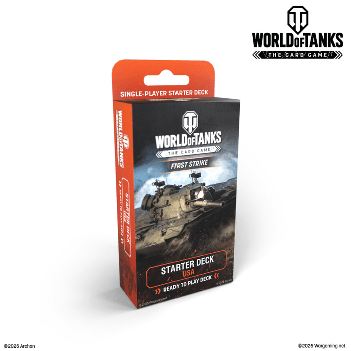 World of Tanks: The Card Game - First Strike Starter Deck USA