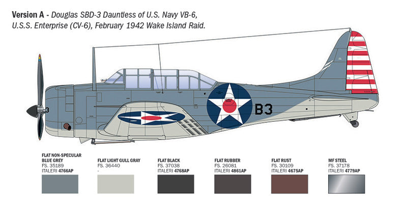 Italeri SBD-3 Dauntless (1:48)