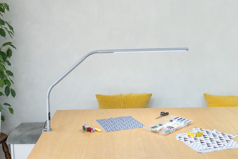 Slimline 4 Table Lamp - Ice Grey