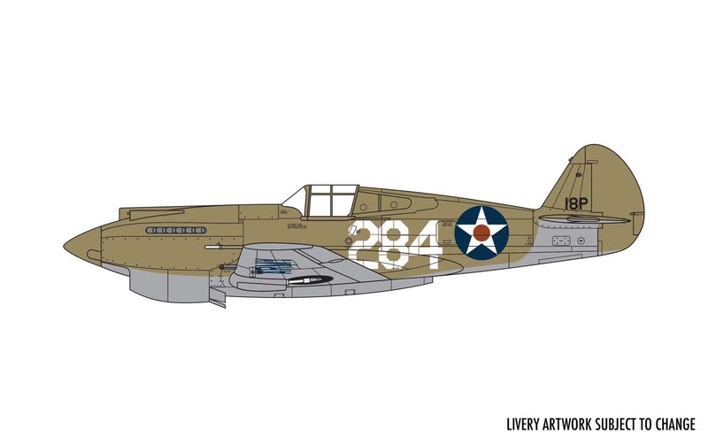 Airfix Curtiss P-40B Warhawk 1:72