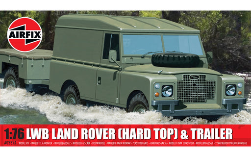 Airfix LWB Land Rover (Hard Top) & Trailer (1:76)