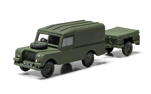 Airfix LWB Land Rover (Hard Top) & Trailer (1:76)