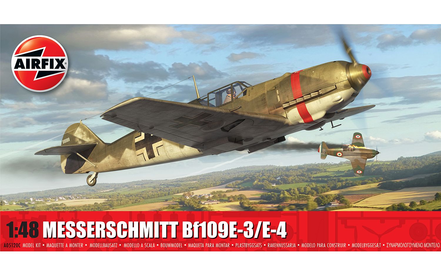 Airfix Messerschmitt Bf109E-3/E-4 1:48