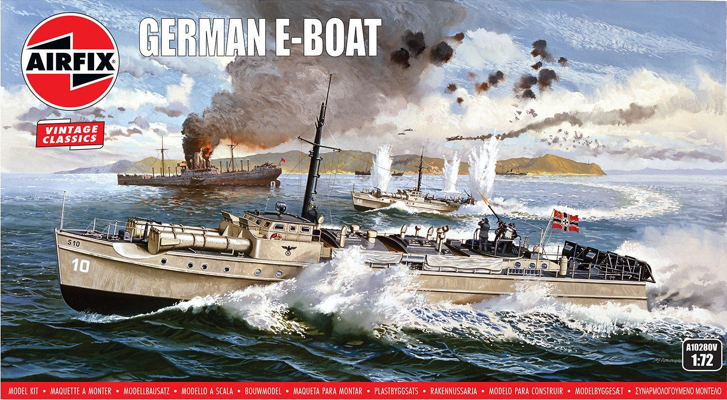 Airfix Vintage Classics German E-Boat (1:72)