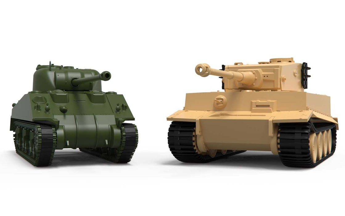 Airfix Classic Conflict Tiger 1 vs Sherman Firefly (1:72)