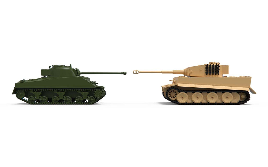 Airfix Classic Conflict Tiger 1 vs Sherman Firefly (1:72)