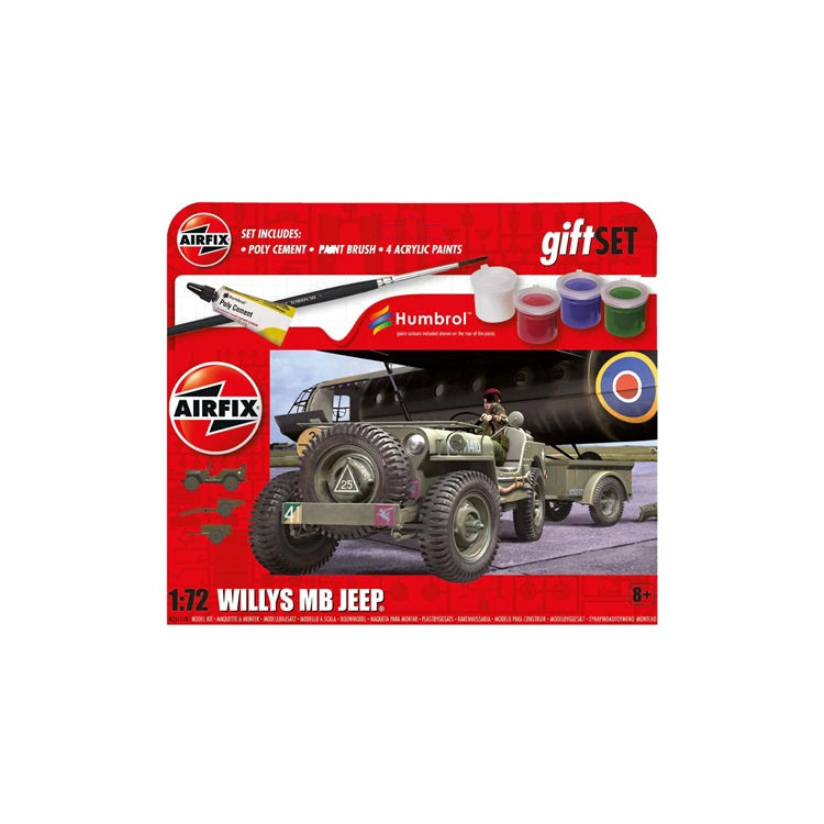 Airfix Gift Set - Willys MB Jeep 1:72