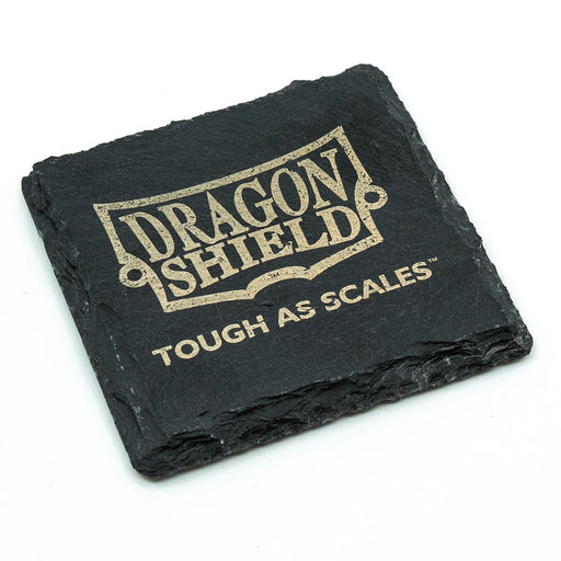 Dragon Shield Coasters - Slate