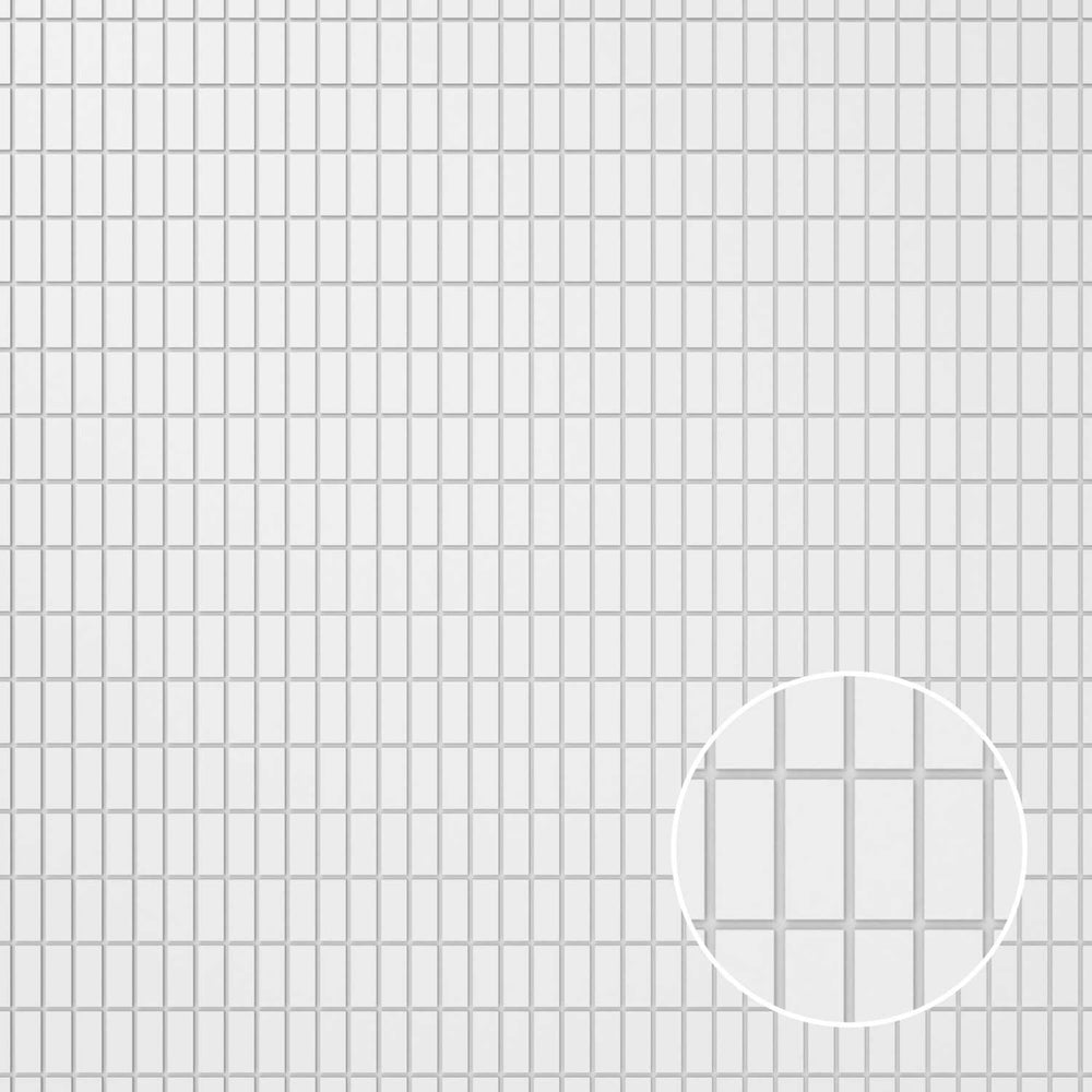 ABS Plasticard - Medium Rectangles Textured Sheet - A4