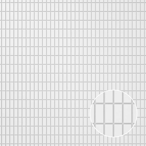 ABS Plasticard - Medium Rectangles Textured Sheet - A4