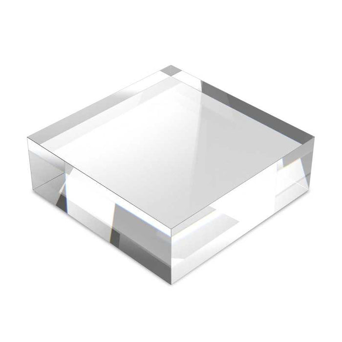Acrylic Display Block 120x120x30mm