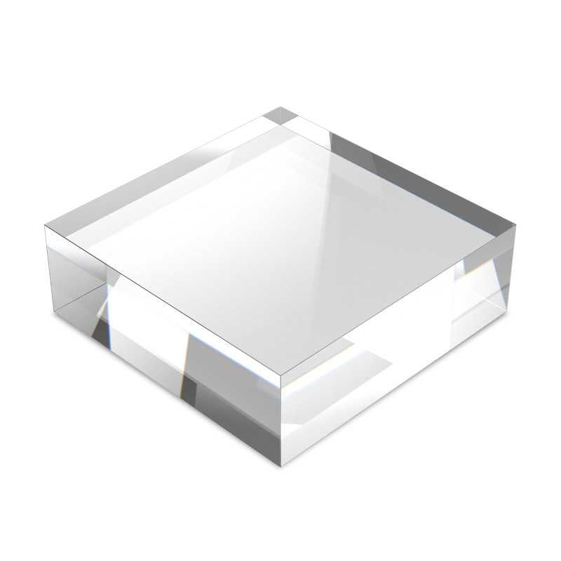 Acrylic Display Block 120x120x30mm