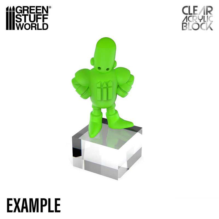 Acrylic Display Block 60x60x30mm