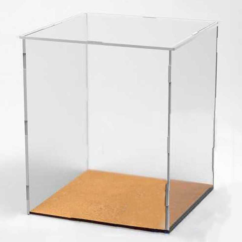 Acrylic Display Cover - 17.5x17.5cm (22cm High)