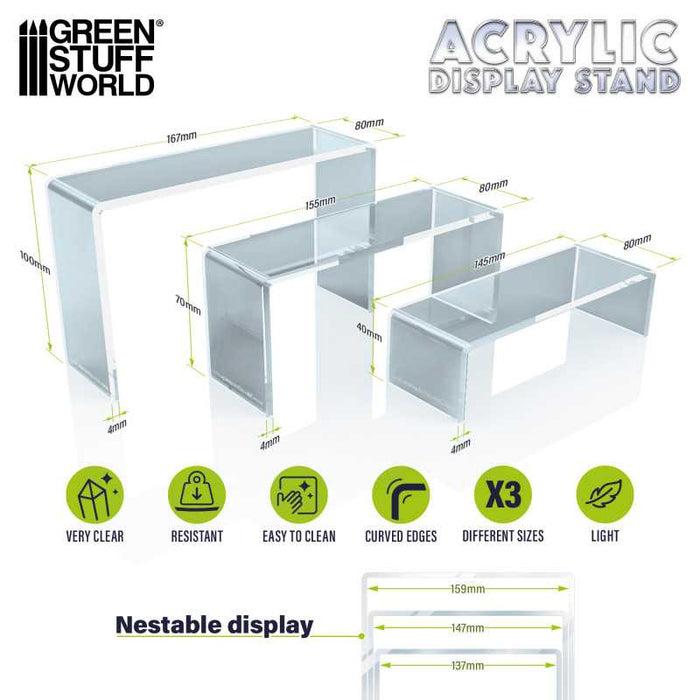 Acrylic Display Stand Set