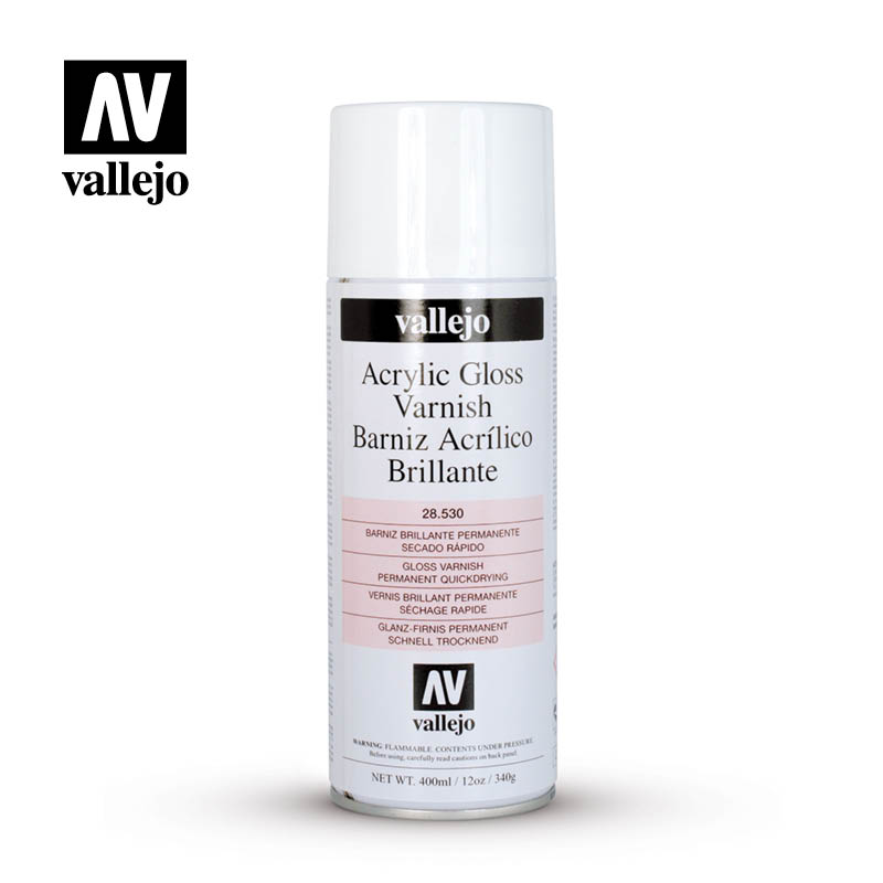 Vallejo Acrylic Gloss Varnish Spray
