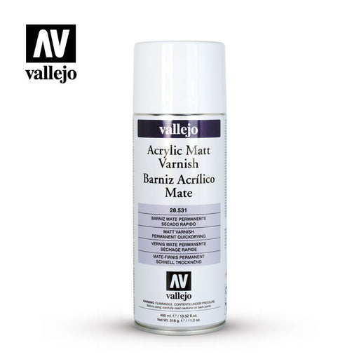 Vallejo Black Basic Primer 400ml Spray Hobby and Model Enamel