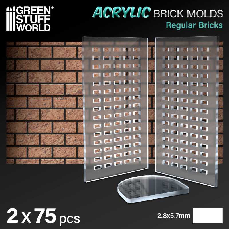 Acrylic Molds - Bricks