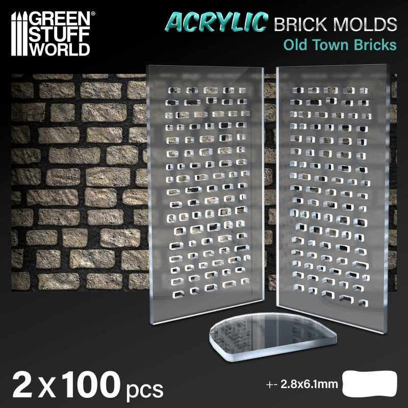 Acrylic Molds - Old Bricks