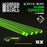 Acrylic Rods - Round 1.6mm Fluor - Green