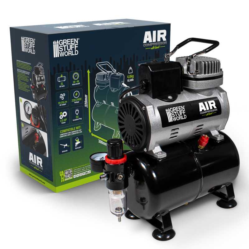 Airbrush Air Compressor with Tank