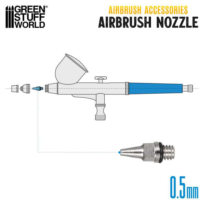 Airbrush Nozzle - 0.5mm