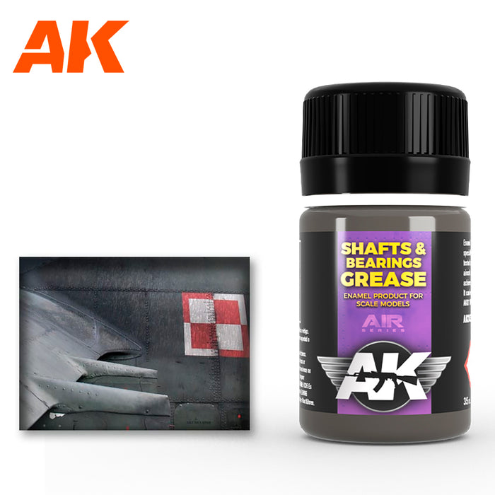 AK Interactive: SHAFTS AND BEARINGS GREASE 35ML