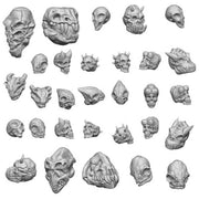 Resin Bits - Martian Skulls