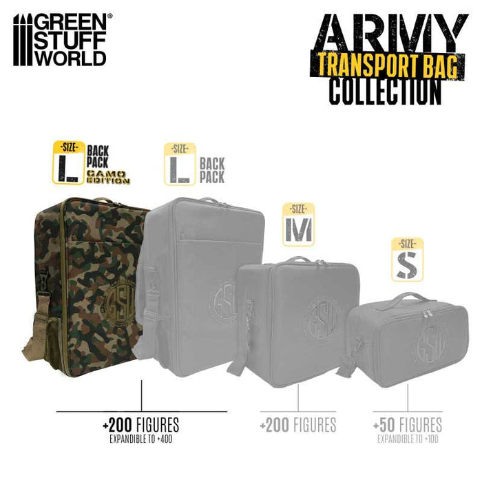 GSW Army Transport Backpack - Camouflage Edition