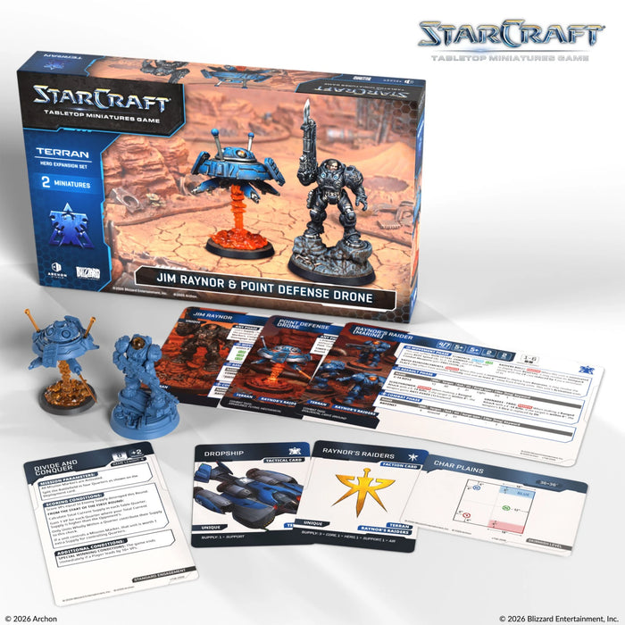 StarCraft: Jim Raynor & Point Defense Drone - Pre-Order