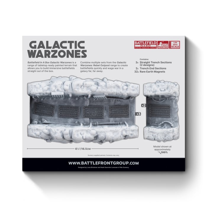 Galactic Warzones: Rebel Outpost - Trenchlines