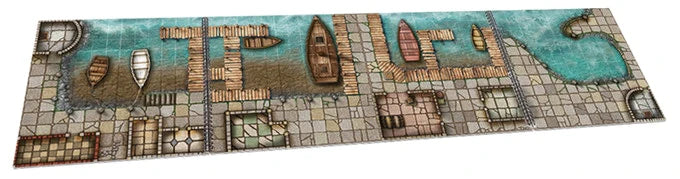 Loke Battle Mats: Towns & Taverns Books of Battle Mats