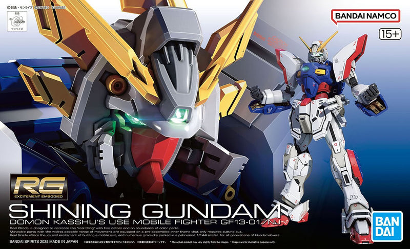 RG GF13-017NJ Shining Gundam