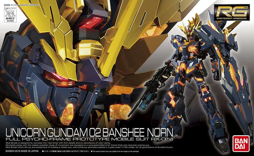 RG Unicorn Gundam 02 Banshee Norn | Gunpla Scale Model Kit