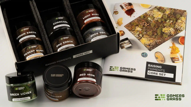 GamersGrass Basing Pigments Core Set