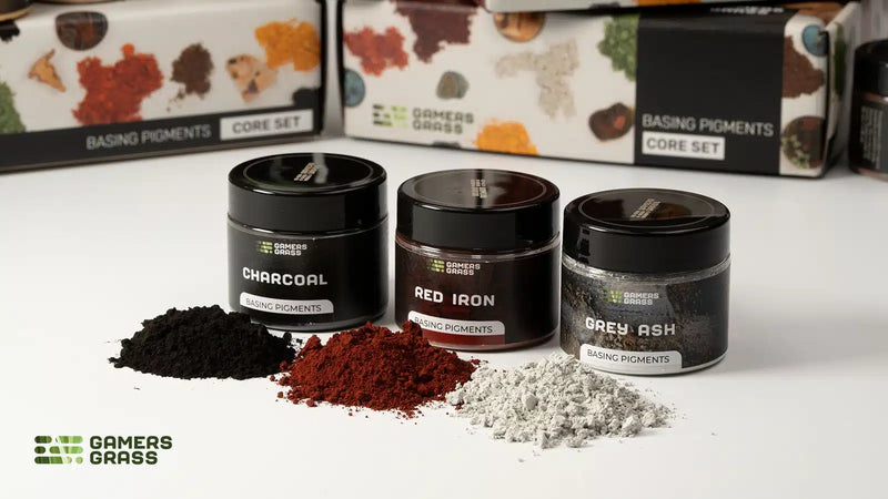 GamersGrass Basing Pigments Core Set