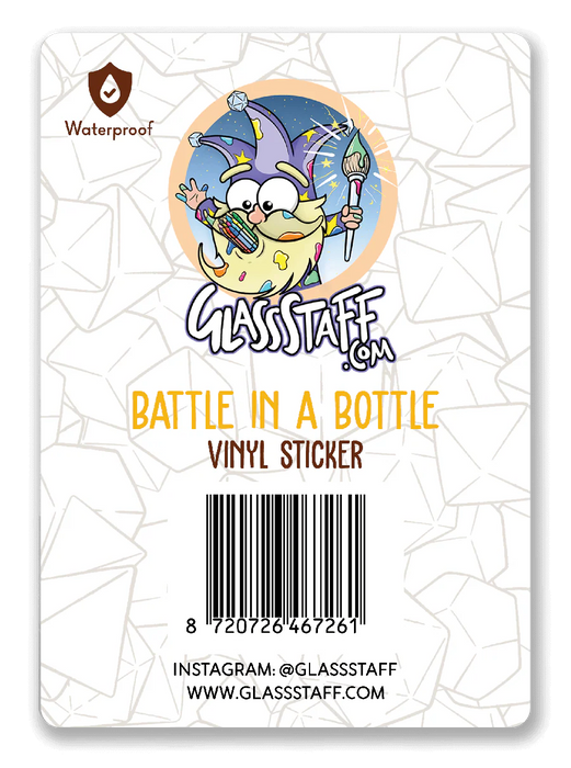 GlassStaff Sticker - Battle In a Bottle