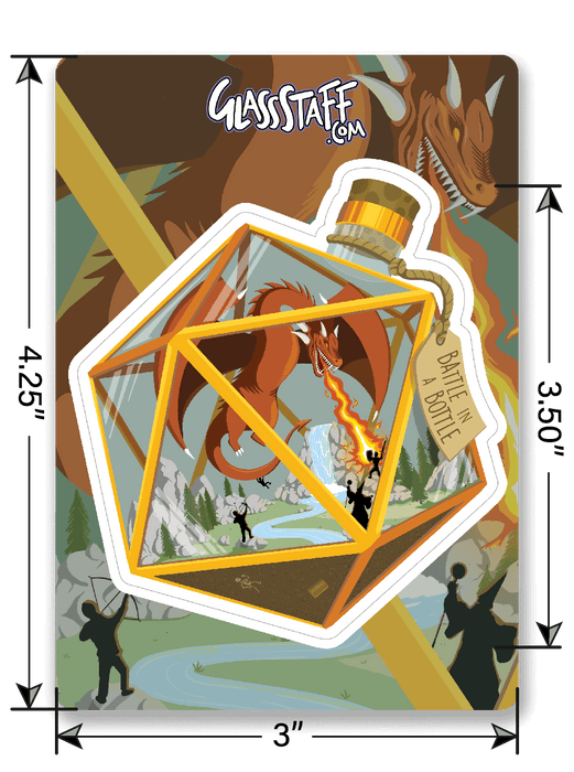GlassStaff Sticker - Battle In a Bottle