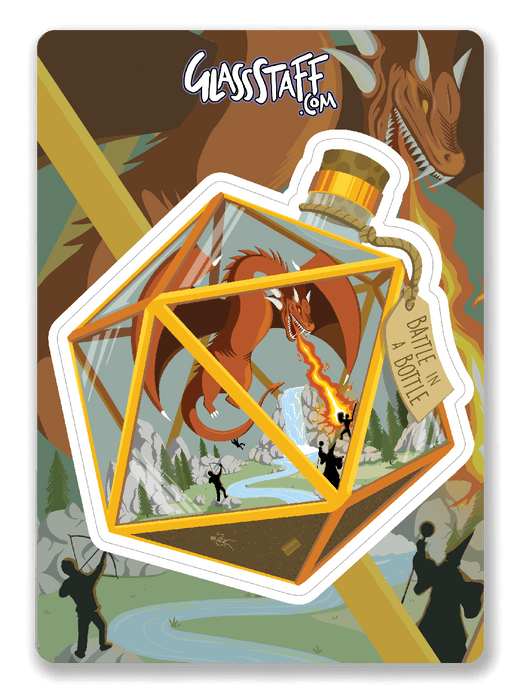GlassStaff Sticker - Battle In a Bottle