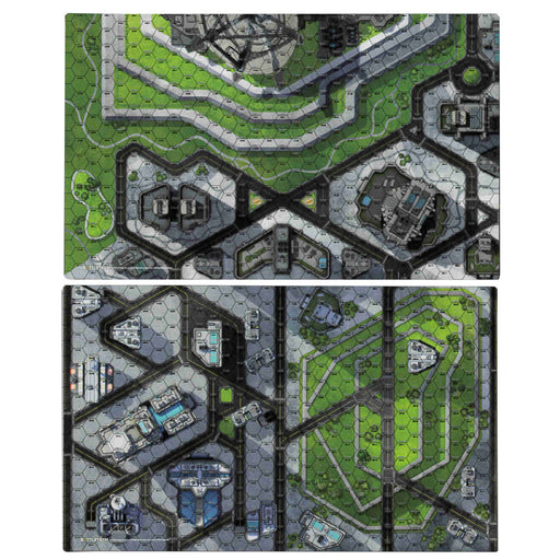 BattleTech: Neoprene Battlemat - City - HPG Engineering (34"x22")