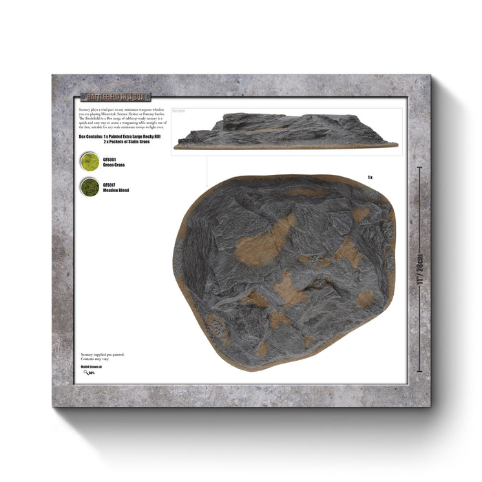 Battlefield in a Box - Extra Large Rocky Hill