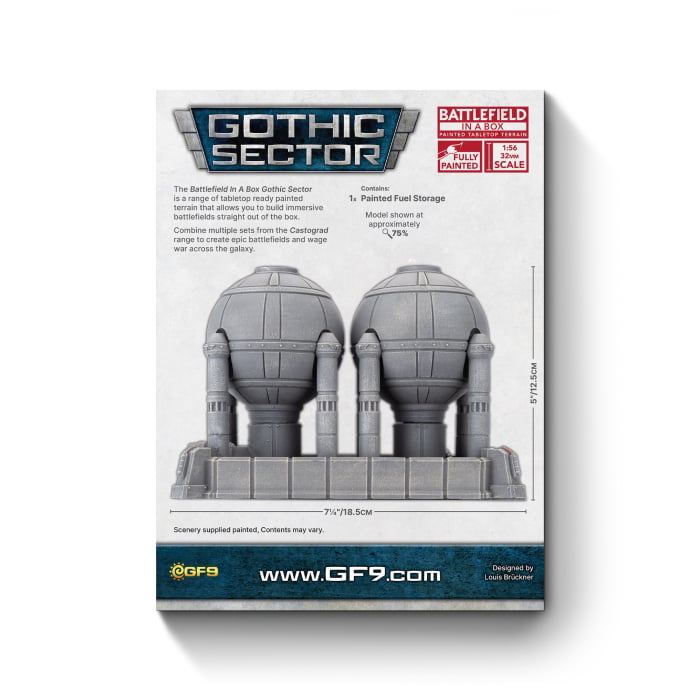 Gothic Sector Castograd Fuel Storage