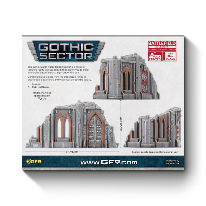 Gothic Sector Castograd Hab Block Small Ruins