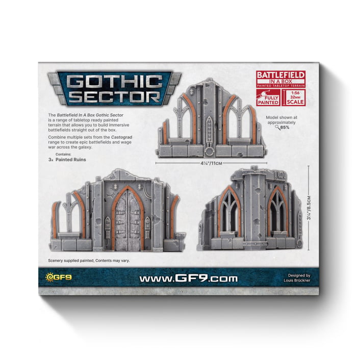 Gothic Sector Castograd Warehouse Small Ruins