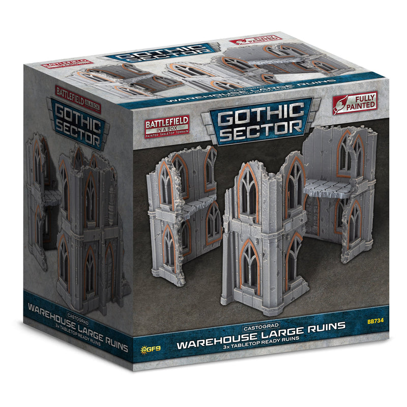 Gothic Sector: Castograd Warehouse Large Ruins